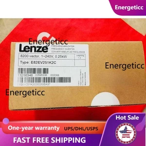 US Free TAX NEW LENZE INVERTER E82EV251K2C E82EV251_2C - Picture 1 of 3