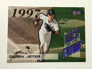 1998 FLEER ULTRA BASEBALL No.3 DEREK JETER NEW YORK YANKEES BACK TO THE FUTURE - Picture 1 of 2