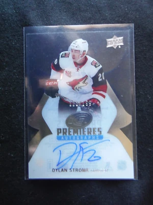 2016-17 Ice AUTOgraph Rookie ** DYLAN STROME ** RC Washington #ed/199 SP 2017 UD - Image 1 of 2