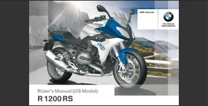 2015 BMW R 1200 RS USA owner's manual - Picture 1 of 10