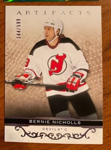 2021-22 Upper Deck Artifacts Bernie Nicholls 344/599 New Jersey Devils - Picture 1 of 1