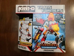 KRE-O TRANSFORMERS MICRO CHANGERS COMBINERS KREO PREDAKING GESTALT G1 LEGO - Picture 1 of 3