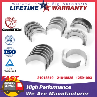 Main & Rod Bearings Kit for 2.4L Chevrolet Equinox Terrain Buick Verano 21018819 - Image 1 of 4