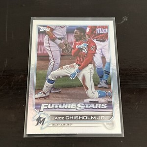 2022 Topps Series 1 Jazz Chisholm Jr. Rainbow Foil Future Stars #6 Miami Marlins