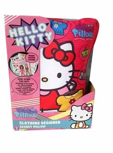 Hello Kitty - CLOTHING DESIGNER - Secret Pillow - NEW - Picture 1 of 3