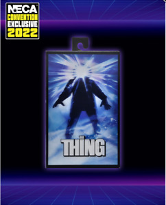 NECA THE THING 40th Anniversary Movie Poster 7" Figure SDCC 2022 Exclusive