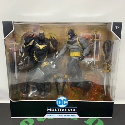 Figura de acción Batman vs Azrael Batman Armor 7" McFarlane Toys DC Multiverse Foto 1 de 4
