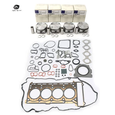 Engine Gasket Pistons Ring Ovehaul Rebuild Kit Fit For benz W203 W204 2710302117 - Image 1 of 4