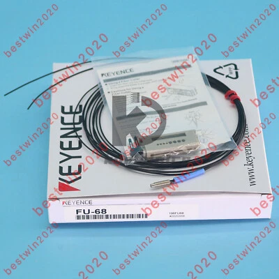 1pc new Keyence FU-68 FU-68 fibre optic sensor in box Fast Shipping - Image 1 of 4