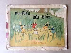 Henriette Delalain * Au Fond des Bois * Ramel & Cie 1920 * Etat Passable - Picture 1 of 8