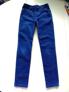 JOHNNIE B BODENGirls size 10 yrs. Darling ROYAL CORDUROY SKINNY Jeans - Picture 1 of 12