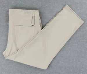 Peter Millar EB66 Performance Golf Pants Mens 36 X 28 Beige 5-Pocket NWOT - Picture 1 of 12