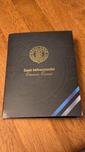 ESTONIAN COIN SET 1999 UNC Official Mint Set to 80th Anniversary Bank of Estonia - Picture 1 of 3