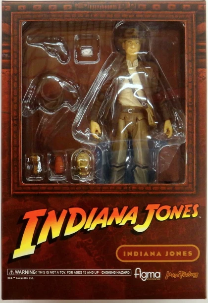 Boneco de ação Figma #209 Indiana Jones Figma Max Factory - Imagem 1 de 2