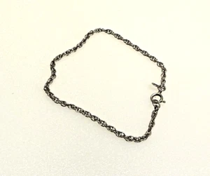 Vintage Sterling Silver 925 Bracelet Chain Jewellery 2.08g - Picture 1 of 6