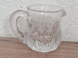 EAPG CLEAR GLASS CREAMER - Picture 1 of 5