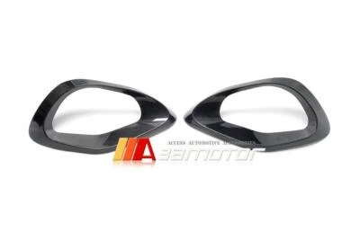 Cubiertas de ventilación antiniebla del parachoques delantero de fibra de carbono para Mercedes W206 AMG 2022-2024 Foto 1 de 4