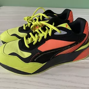 Puma RS Metric Boys Size 7 Yellow And Orange Sneakers - Picture 1 of 9