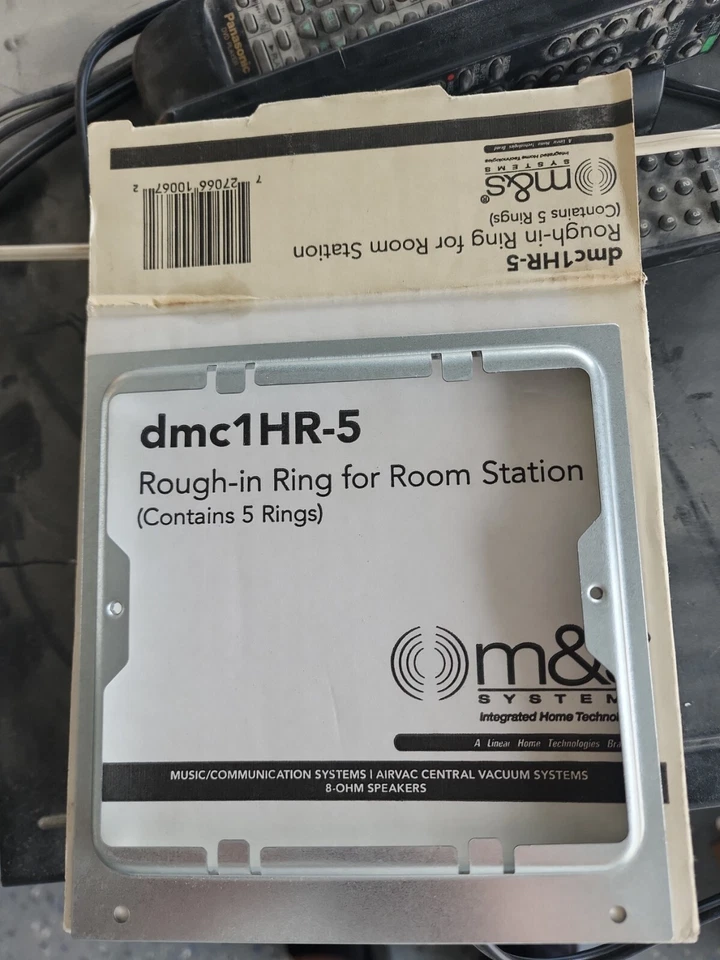 (1) DMC1HR Intercom Rough-in Ring M&S DMC4RS, DMC1RS - Image 1 of 1