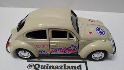 Welly Volkswagen Beetle bianco (carrello) - Immagine 1 di 4