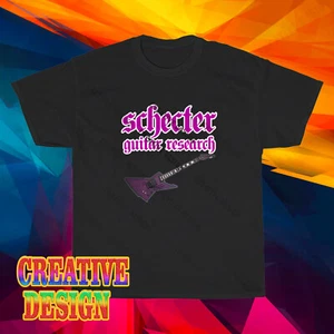 Schecter Guitar Research Logo Men's T-Shirt Funny Size S to 5XL Hoodie & T-Shirt - Picture 1 of 8