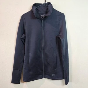 OGIO Performance Jacket LOE703 Ladies Small Black Cowl Neck Collar Lightweigt - Picture 1 of 7