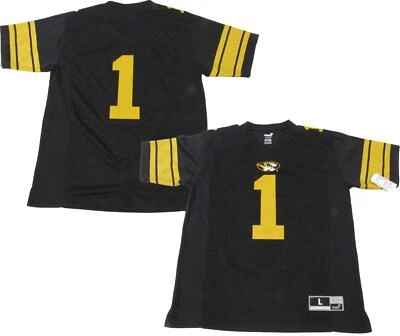 New Missouri Tigers Mizzou YOUTH Size L Large 14/16 Jersey - Image 1 of 4