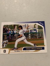 Cole Bellinger Card 2018 Tri City Dust Devils Team Card