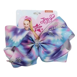 Girls Hair Bows Clips JoJo Siwa Bow Collection Large Pastel Girl Accessories - Picture 1 of 6