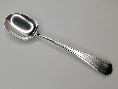 Cuchara para servir Old Newbury Crafters de plata esterlina 8-3/4" Newburyport pat. 1960 Foto 1 de 4