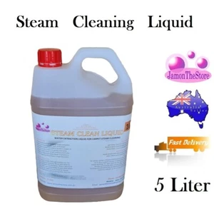 Carpet Rug Steam Cleaning Liquid HotCold Water Extraction Machines Detergent 5lt - Picture 1 of 1