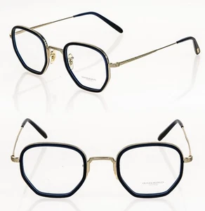 OLIVER PEOPLES OP-40 30TH OV1234 Denim Blue Gold Eyeglasses Optical Frame 1234 - Picture 1 of 7