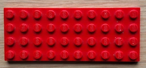 Lego Platte 4x10 rot 3030 Bauplatte Grundplatte Zubehör Basic - Bild 1 von 1