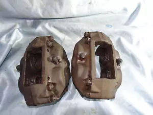 2 BMW 02 e12 E3 E9 Bremssattel brake caliper unbelüftet unventilated Vorne Front - Bild 1 von 24