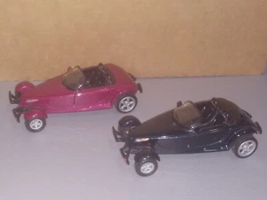 Matchbox Premiere Chrysler Corporation Plymouth Prowler Dark Red Green 1/32 - Picture 1 of 7