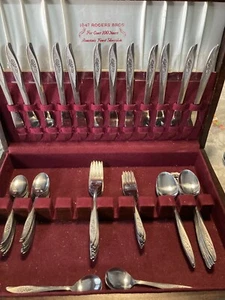 Servicio Vassar de cubiertos de acero inoxidable Nasco para 12 (3 tenedores cortos para ensaladas) - Imagen 1 de 6
