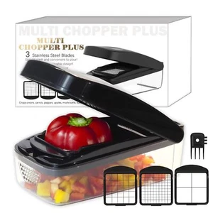 Picadora de verduras KITIDEA picadora de alimentos picadora de cebolla picadora de verduras cebolla D... - Imagen 1 de 6