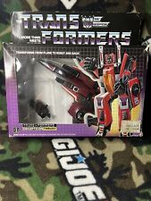 1985 Original Transformers Hasbro Decepticon Thrust Action Figure w Box