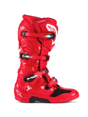 Botas Alpinestars Tech 7 Rojo Brillante Talla 9 Foto 1 de 4