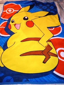 Pikachu  Throw / Pokemon  Branded Northwest  42" x 58"  Blanket - Picture 1 of 3