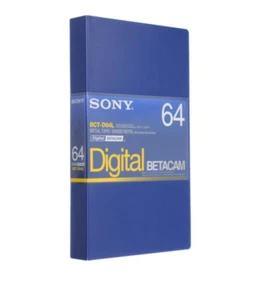 Sony BCT-D64L Digital Betacam Video Cassette Tape Brand New - Picture 1 of 4