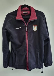 ASTON VILLA 2001 FLEECE JACKET Diadora -Training -Age 14-15 (Mens XS/S?) Vintage - Picture 1 of 7