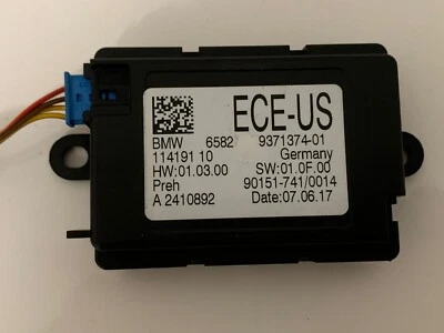 2017-2021 宝马 M240i F22 原始设备制造商驱动触摸控制模块 937137401 — 第 1/3 张图片