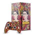 OFFICIAL FRIDA KAHLO FLORAL CONSOLE WRAP AND CONTROLLER SKIN FOR XBOX SERIES X