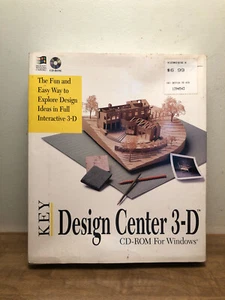 Key Design Center 3-D (PC, 1995) New & Sealed - Picture 1 of 6