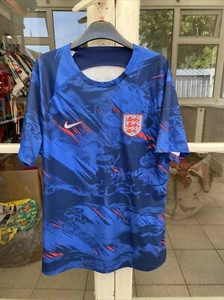 Maglia calcio Nike pre match Inghilterra 2022 2023 autentica XL - Foto 1 di 4