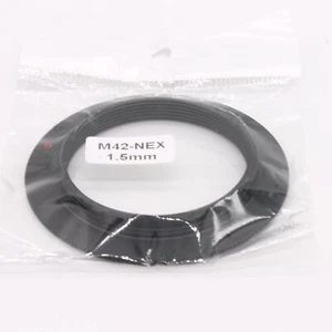 M42 screw to Sony NEX3 5 6 7 alpha A7 A7R camera mount Adapter(Height 1.5 mm) ne - Picture 1 of 3