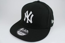 NEW ERA 9FIFTY BASIC SNAPBACK HAT CAP MLB NEW YORK NY YANKEES BLACK ADULT MEN
