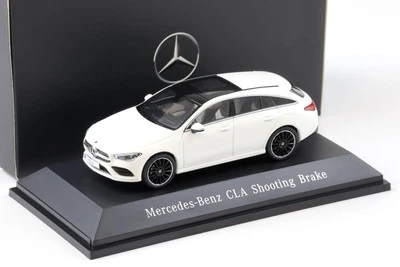 1:43 Spark Mercedes CLA Shooting Brake X118 Bianco Polare 2019 VERSIONE DEALER - Immagine 1 di 3
