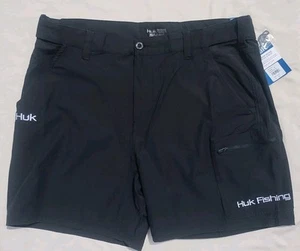HUK Men's Fishing Shorts Next Level 7 Inch inseam 5-Pocket Quick Dry Sz XXL - Picture 1 of 2